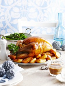 Christmas Recipes Series Whole Roast Turkey With Bacon Onion And