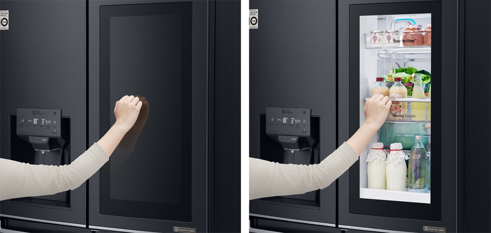 Lg knock fridge