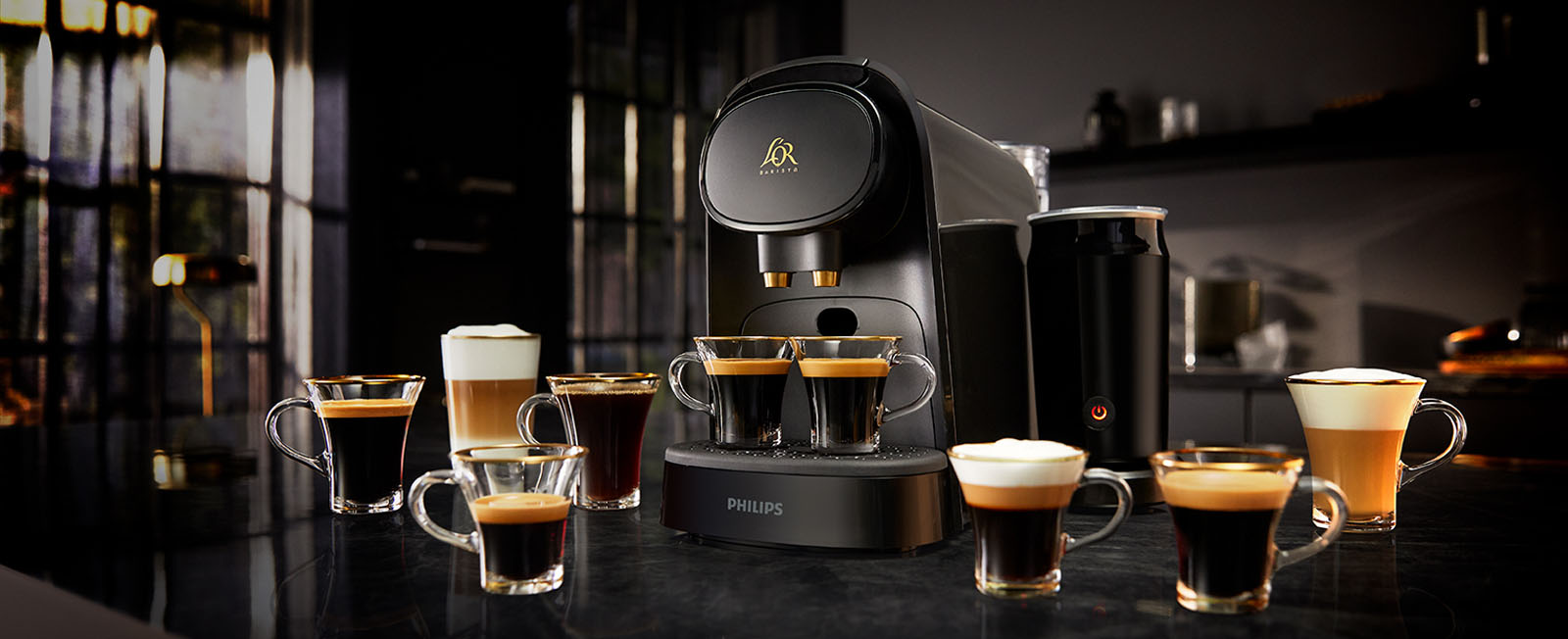 L'OR Barista System Coffee & Espresso Machine