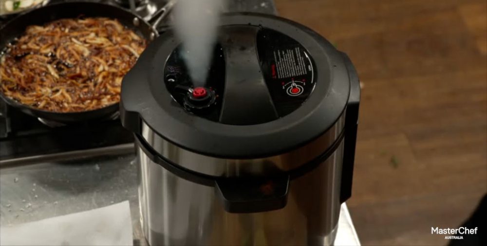 Pressure cooker used 2025 in masterchef australia