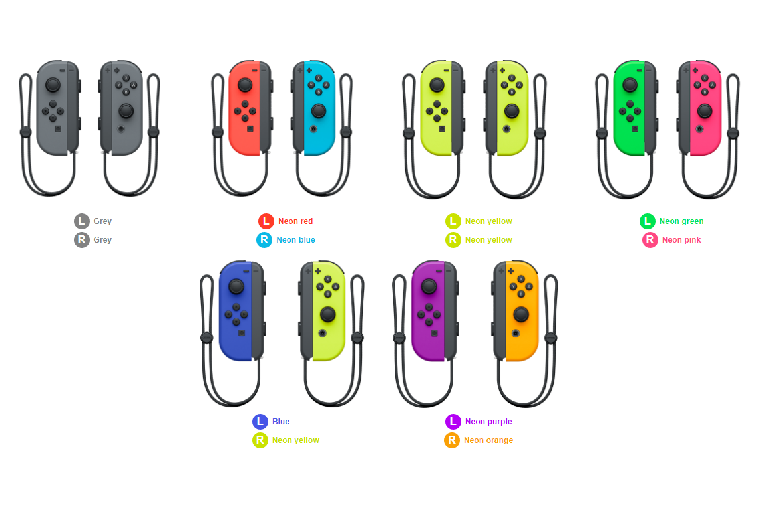 Controles para Nintendo Switch Joy-Con (L/R) – Gshop Pty