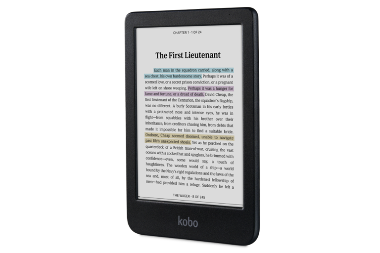 Kobo Clara Colour E-Book Reader - Black | Harvey Norman