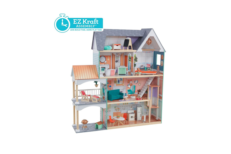 KidKraft Dahlia Mansion Dollhouse | Harvey Norman