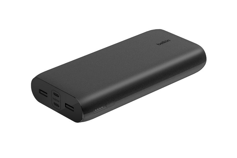 Belkin BoostCharge 26K 4-Port Power Bank - Black | Harvey Norman