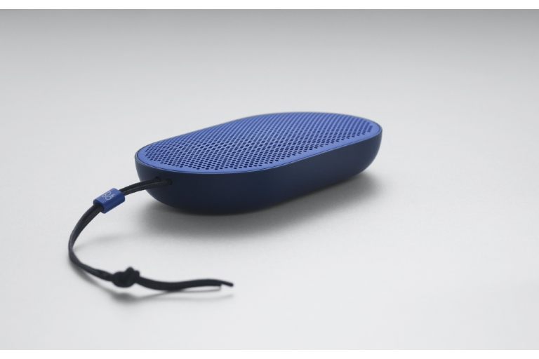 Bang & Olufsen Beoplay P2 Portable Bluetooth Speaker - Blue | Harvey Norman