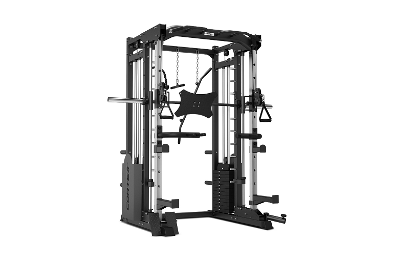 Cortex SM-25 6-in-1 Power Rack with Smith and Cable Machine | Harvey Norman