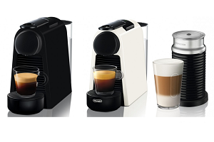 Nespresso Essenza Mini Coffee Machine with Milk Frother by DeLonghi ...