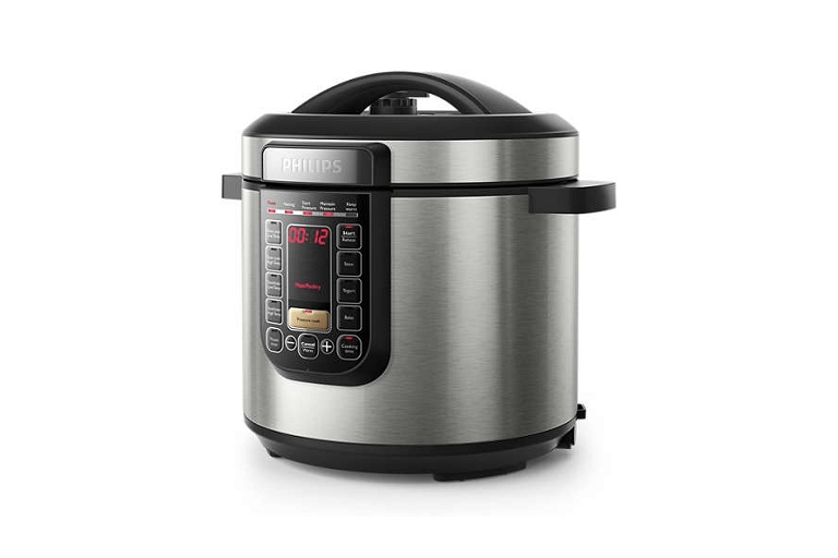 Philips Viva All-In-One Cooker 6L - Silver | Harvey Norman