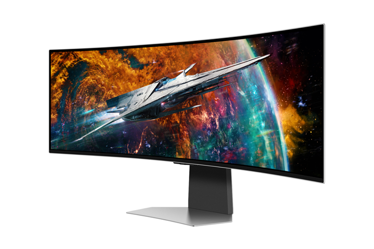 Samsung 49-inch Odyssey OLED G9 Curved Gaming Monitor | Harvey Norman