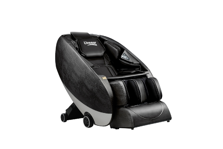 Livemor Zero Gravity Electric Massage Chair Black Harvey Norman