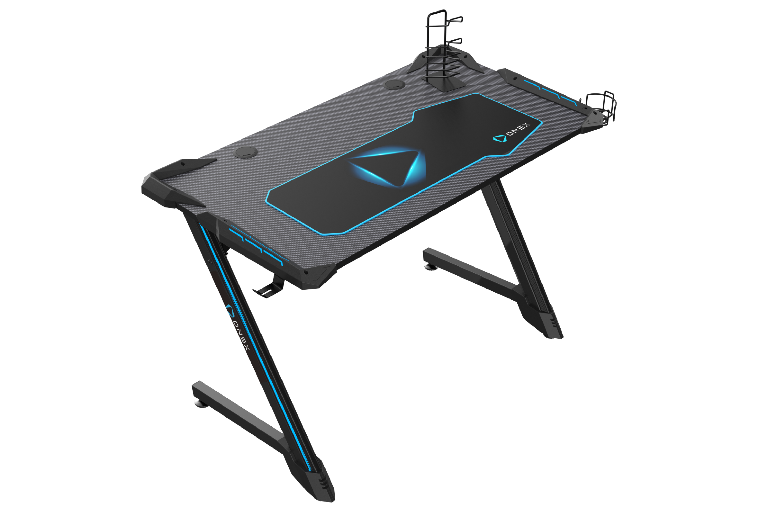 Onex Rgb Gaming Desk - Black 