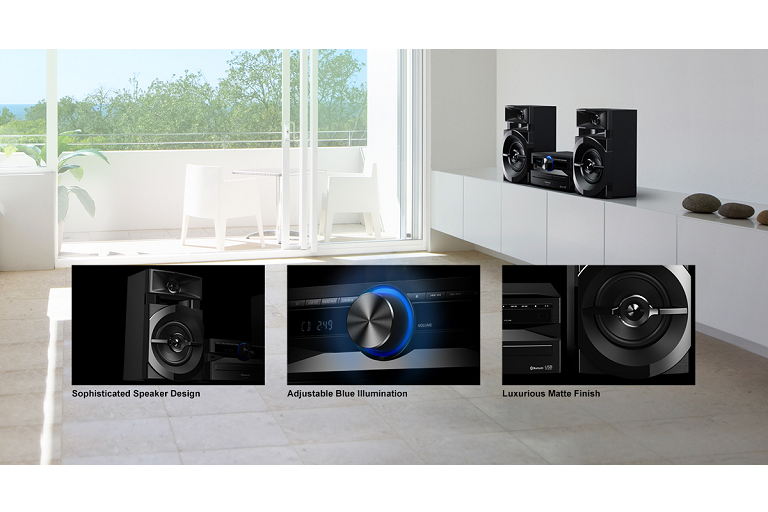 Panasonic 300w mini sales hi fi system