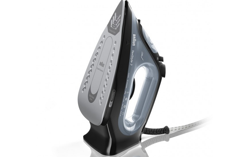 Braun TexStyle 3 Steam Iron - Black | Harvey Norman