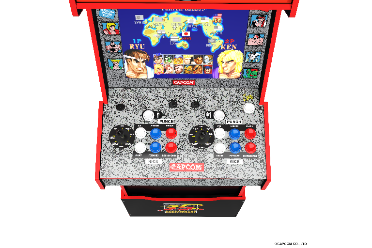Arcade1Up Capcom Legacy Arcade Game - Yoga Flame Edition | Harvey 
