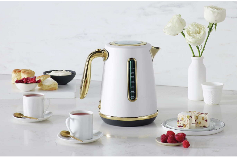 Breville Soft Top Luxe Brass 1.7L Kettle | Harvey Norman