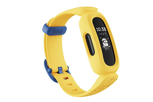 Fitbit Ace 3 Special Edition Minions Yellow Kids Activity Tracker ...